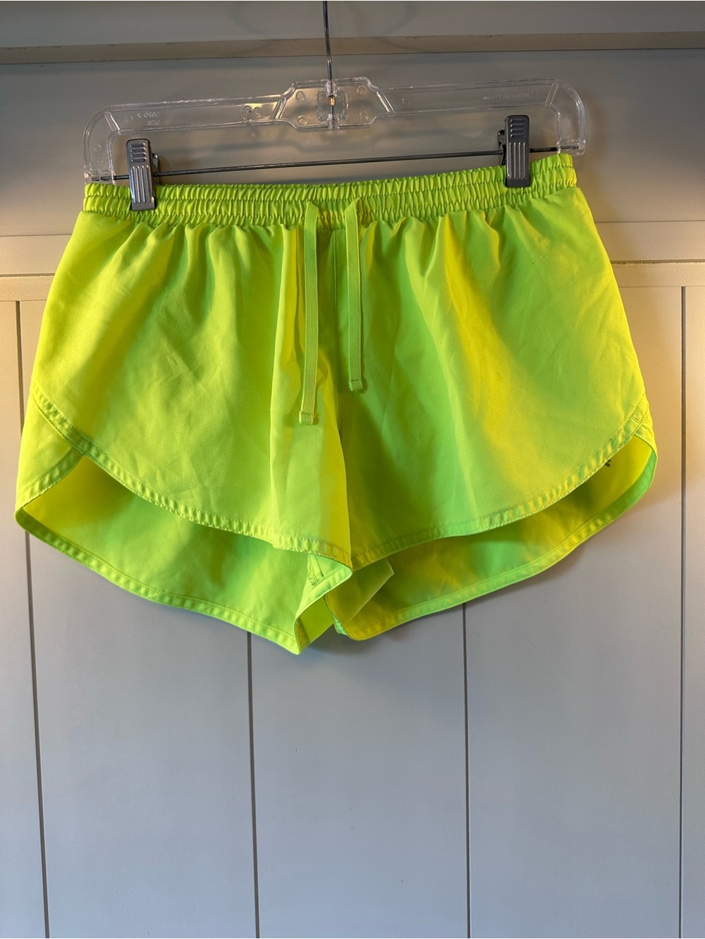 Old Navy Neon Yellow Athletic Running Shorts
